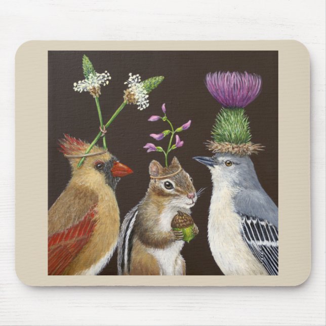 Mousepad Munk na proteção do mouse médio (Frente)