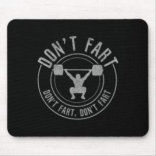 Mousepad Musculação Levantamento de Peso Levantamento de Fo