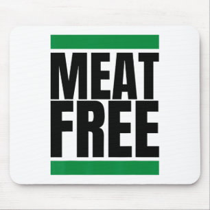 Mousepad Musculação Vegana Sem Carne Vegana Straight Edge 