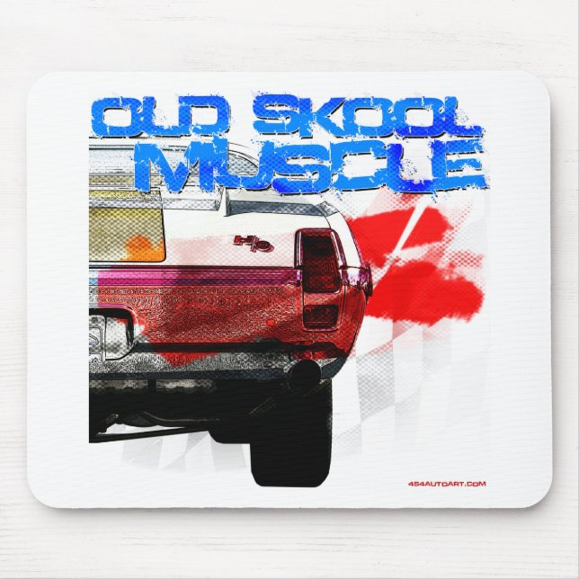 Mousepad Músculo velho de Skool (Frente)