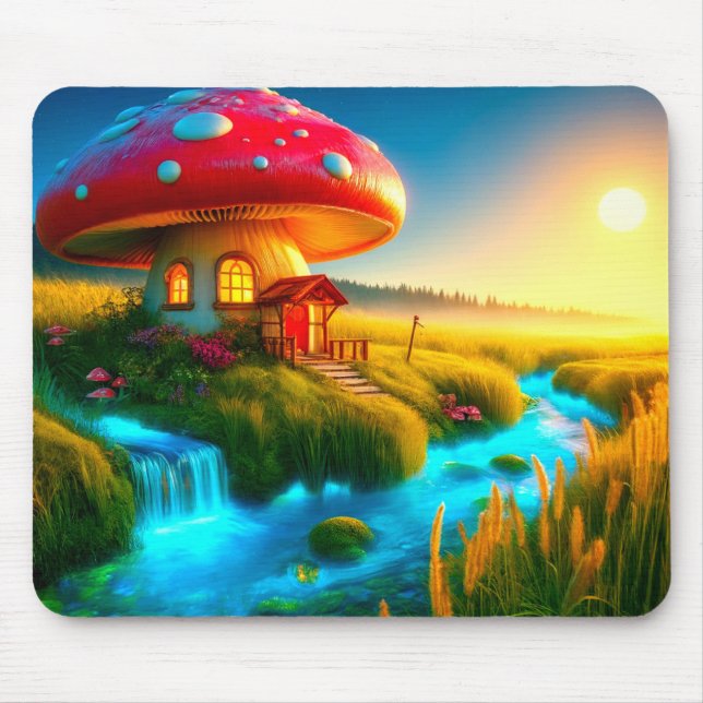 Mousepad Mushroom House (Frente)