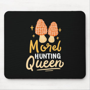 Mousepad Mushroom Morel Hunting Queen