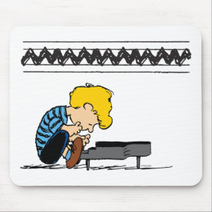 Mousepad Música Charlie Brown Schroeder