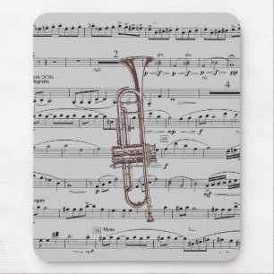 Mousepad Música da trombeta