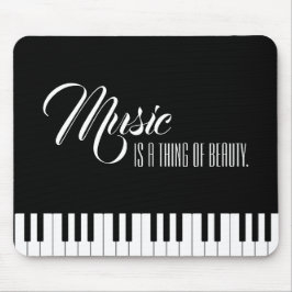 Mousepad Música É Uma Coisa De Beleza