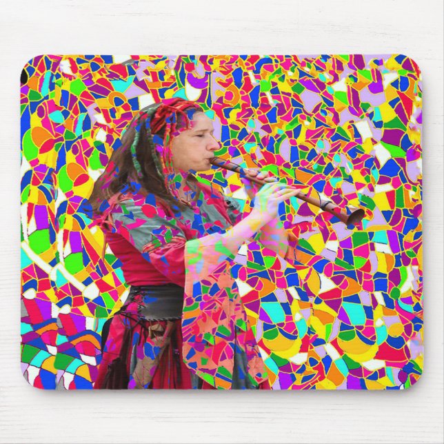 Mousepad Música em Cor (Frente)