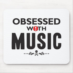 Mousepad Música obcecada
