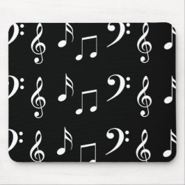 Mousepad Musical Notes Music