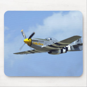 Mousepad Mustang norte-americano de P-51D, cavalo pequeno