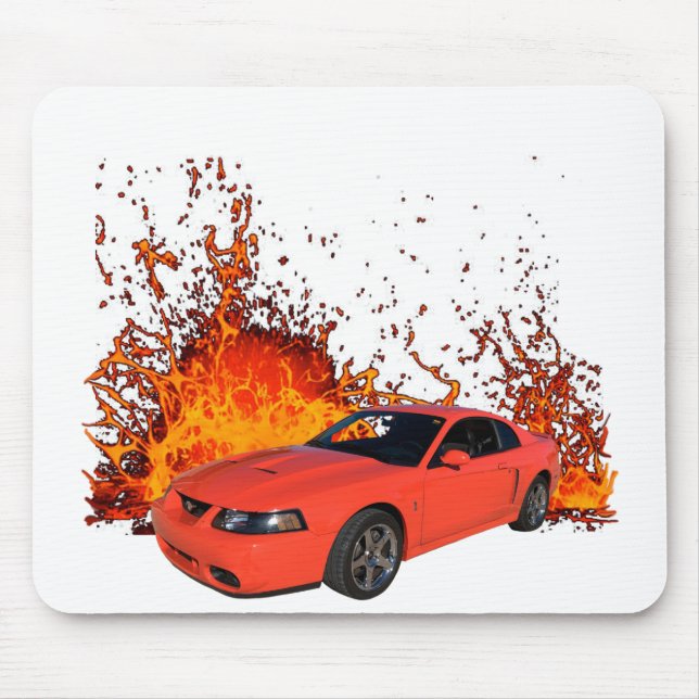 Mousepad Mustang SVT 2004 em nossa série de lava (Frente)