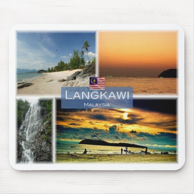 Mousepad MY Malásia - Langkawi - (Frente)