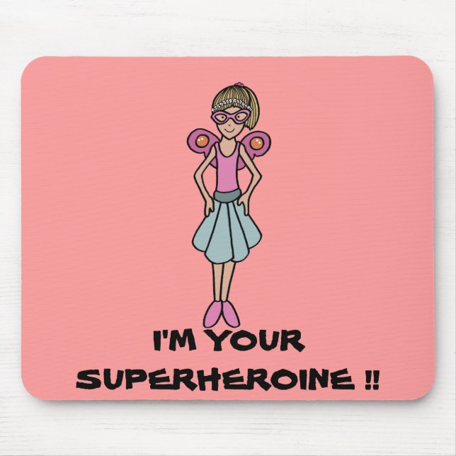 Mousepad My superheroine (Frente)
