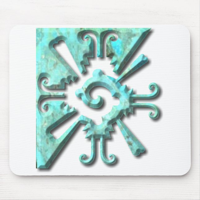 Mousepad Myan Hunab Ku - Turquesa (Frente)