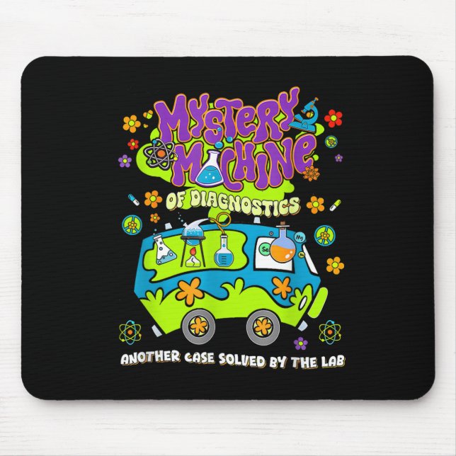 Mousepad Mystery Machine Of Diagnostics Lab Semana 2025 Med (Frente)