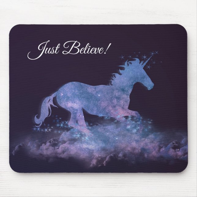 Mousepad Mystic Unicorn Silhouette (Frente)