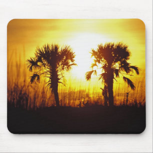 Mousepad N.A., EUA, Carolina do Sul, Charleston. Pôr do sol