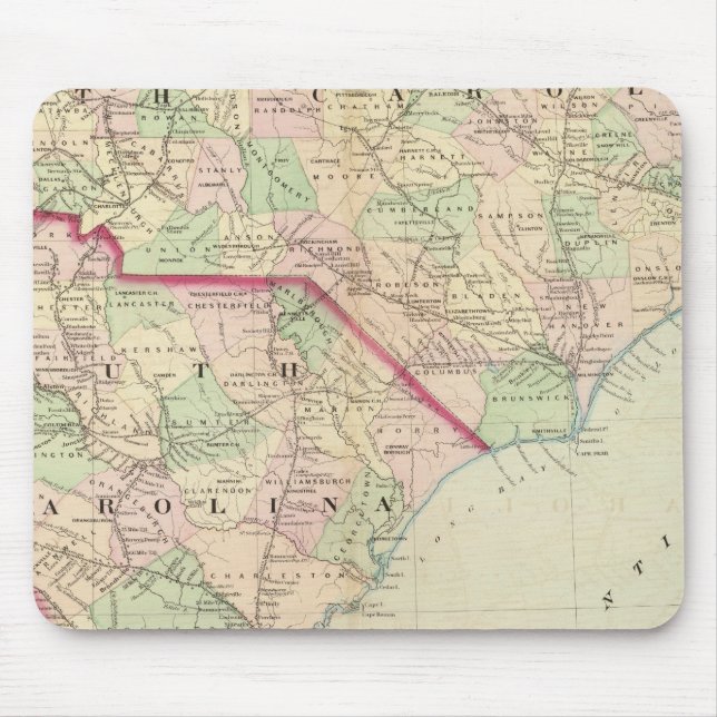 Mousepad N & S Carolina 2 (Frente)