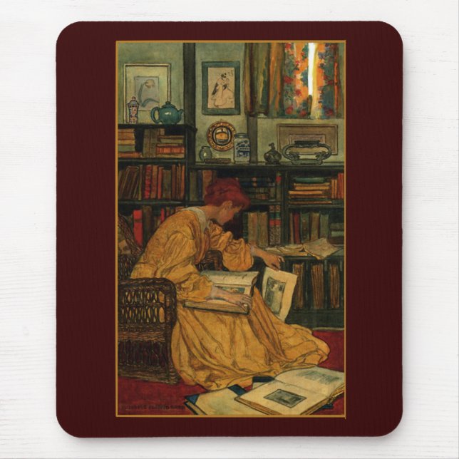 Mousepad Na Biblioteca (Frente)