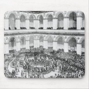 Mousepad Na bolsa de Paris, 1846