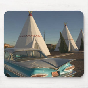 Mousepad NA, EUA, arizona, rota 66 de Holbrook, Wigwam