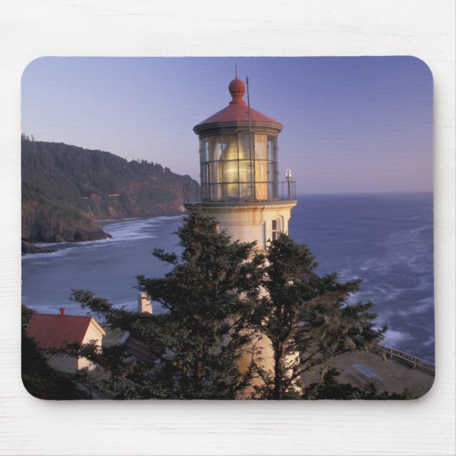 Mousepad NA, EUA, Oregon, Héeta Head Lighthouse, (Frente)