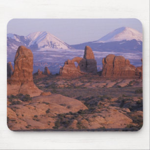 Mousepad NA, EUA, Utah, Parque Nacional Arches. Jardim do