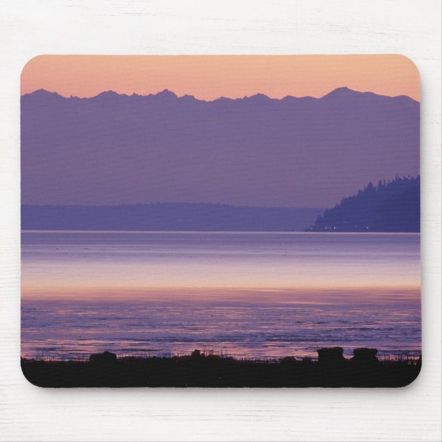 Mousepad NA, EUA, Washington, Conway. Montanhas Olímpicas (Frente)