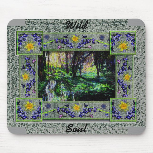 Mousepad Na floresta (Frente)