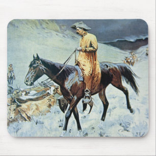 Mousepad Na fuga (óleo em canvas)