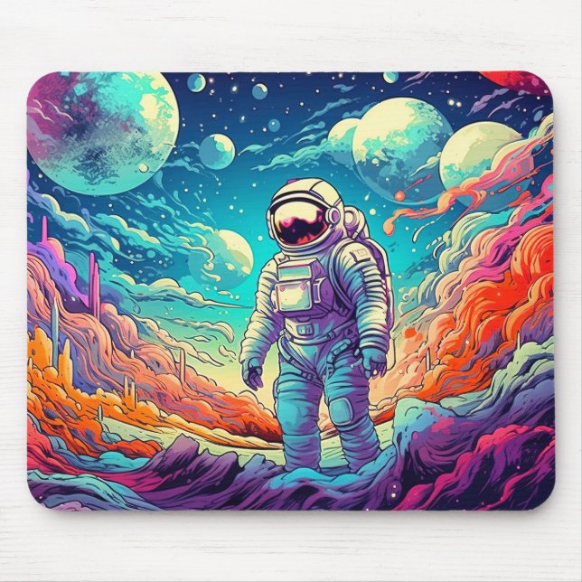 Mousepad Na Ilustração Desconhecida (Frente)