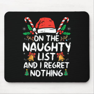 Mousepad Na Lista De Malditos E Eu Não Me Arrependo De Nada