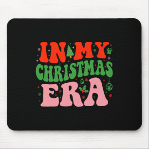 Mousepad Na minha época natalícia, a família de Natal bonit