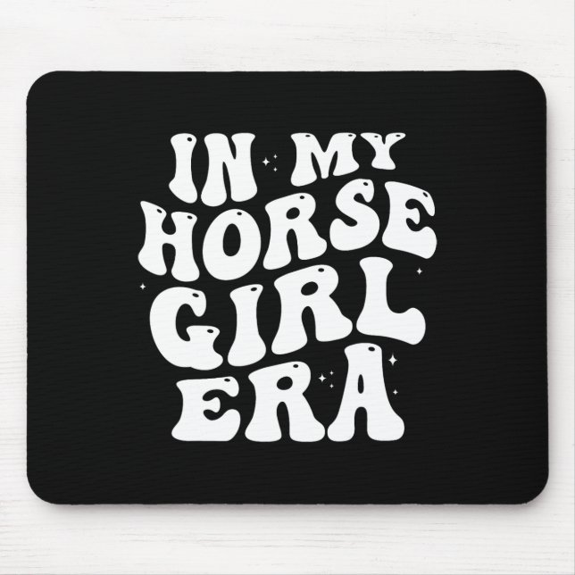 Mousepad Na Minha Era Horrida Equestrian Horseck, Gir (Frente)