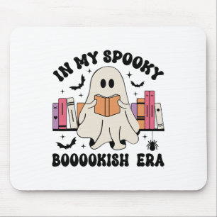 Mousepad Na Minha Era Spookish Books Ghost Books Halloween