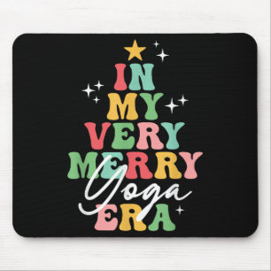 Mousepad Na Minha Feliz Era Yoga Yogi Groovy São