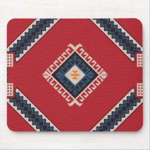 Mousepad Na moda clássico geométrico de cor gira