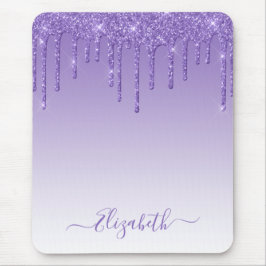 Mousepad Na moda de Tendência Moderna - Leitura Roxa