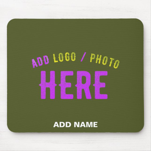 MOUSEPAD NA MODA MODERNO PERSONALIZADO EXÉRCITO VERDE VERIF (Frente)