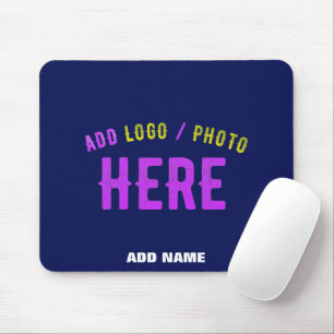 MOUSEPAD NA MODA MODERNO PERSONALIZADO MARINHO AZUL VERIFIC