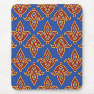 Mousepad Na moda Mousepad, vermelho, Dourado, azul Fleur de