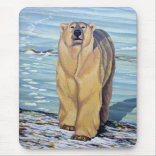 Mousepad Na moda Wildlife Mousepad do Urso Polar