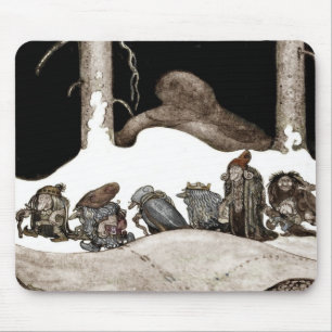 Mousepad Na noite de Natal Tomte-Nisse