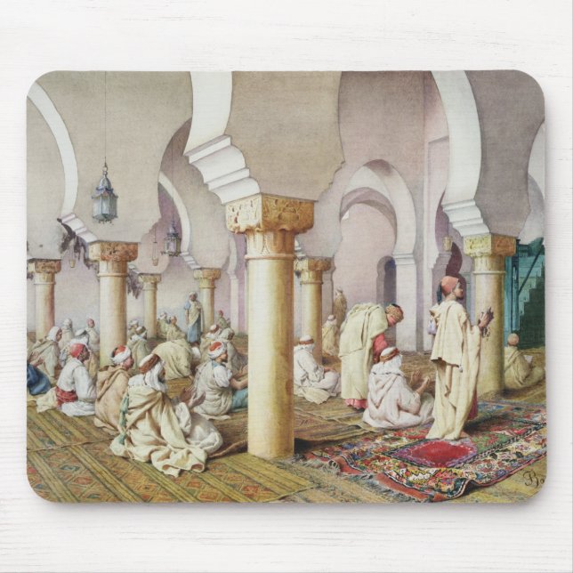 Mousepad Na oração na mesquita, 1884 (Frente)