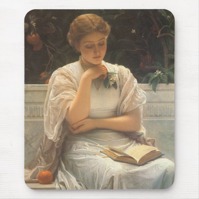Mousepad Na Orangeria de Charles Edward Perugini (Frente)
