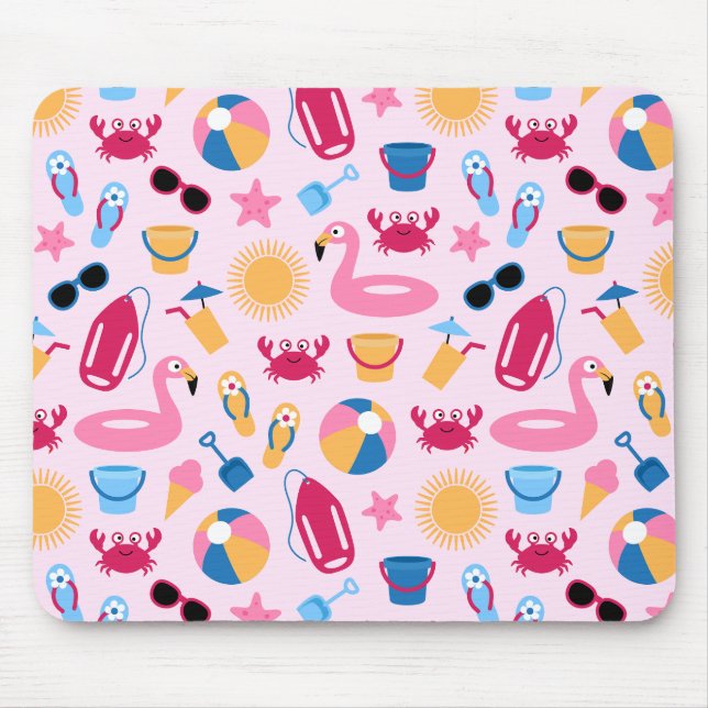 Mousepad Na praia (Frente)