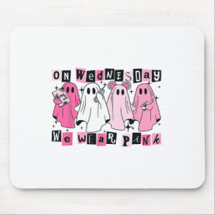 Mousepad Na quarta-feira, Vestimos o dia das bruxas cor-de-
