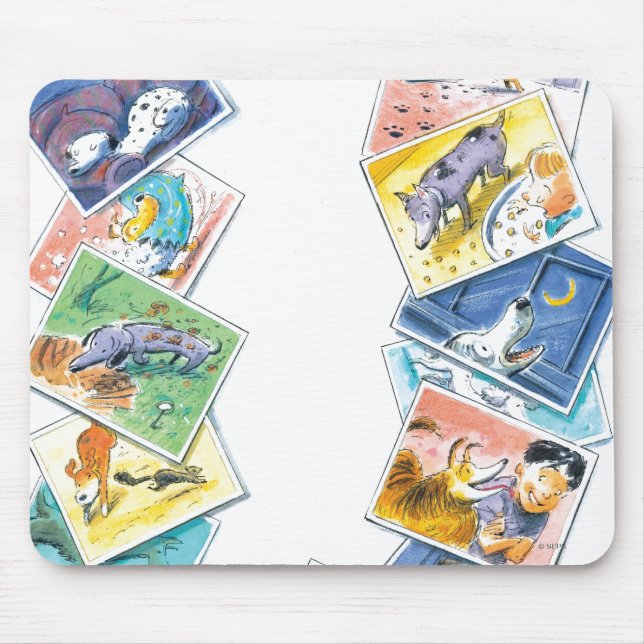 Mousepad Na vida de um cão (Frente)