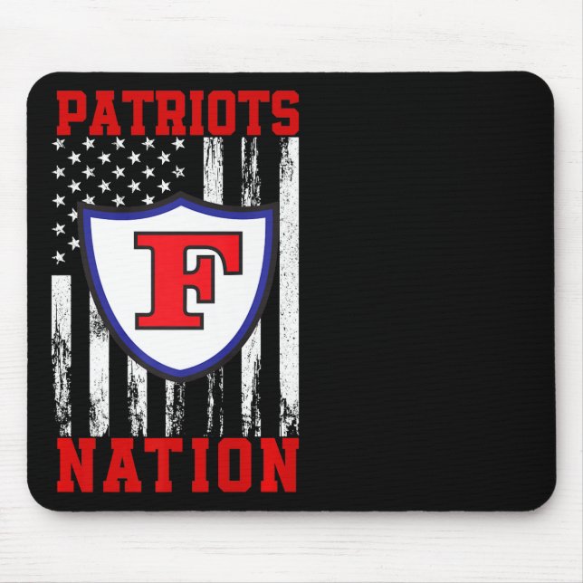 Mousepad Nação De Logotipo Patriota Da Liberdade Hs (Frente)