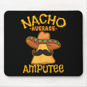 Mousepad Nacho Média Amputeo Mexicano Cinco de Amputeação