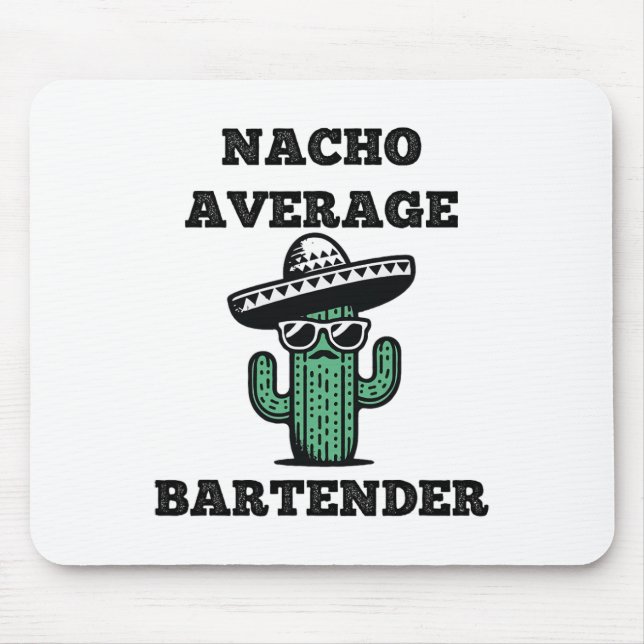 Mousepad Nacho Média Byrtender Mexicano Cinco De Mayo (Frente)